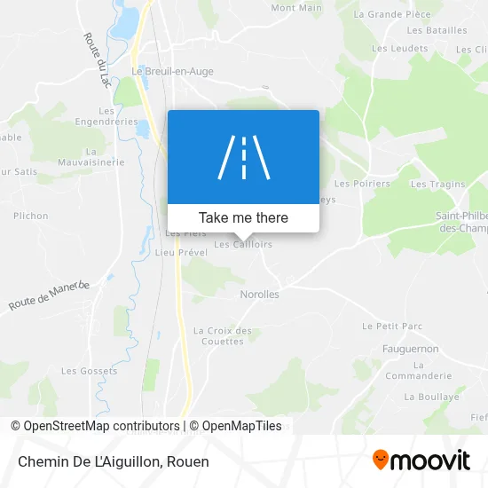 Chemin De L'Aiguillon map