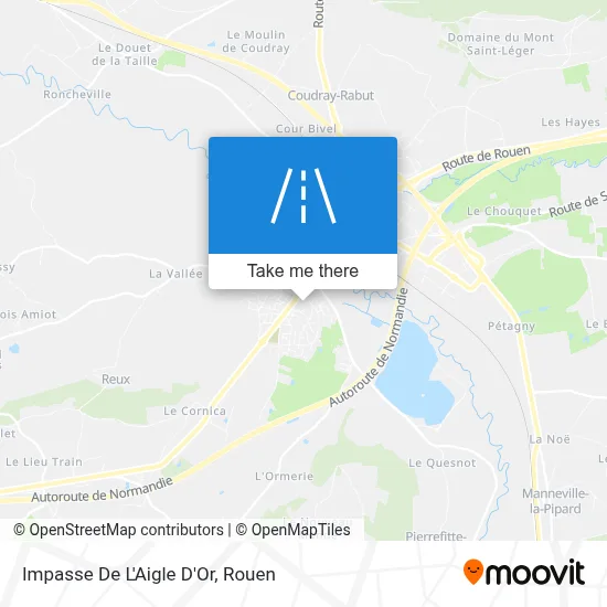 Impasse De L'Aigle D'Or map