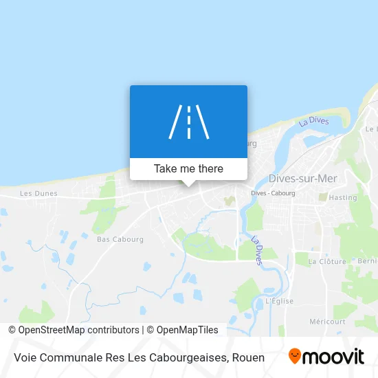 Voie Communale Res Les Cabourgeaises map