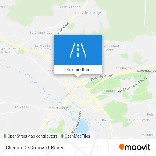 Chemin De Drumard map