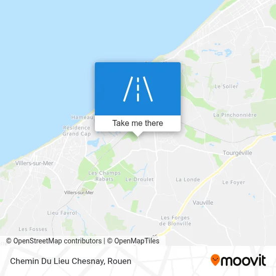Chemin Du Lieu Chesnay map