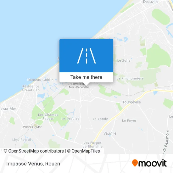 Impasse Vénus map
