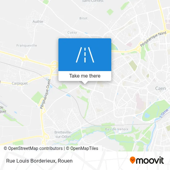 Rue Louis Borderieux map