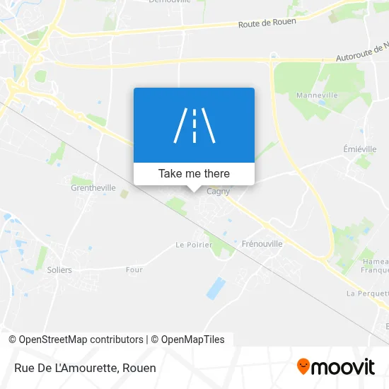 Rue De L'Amourette map
