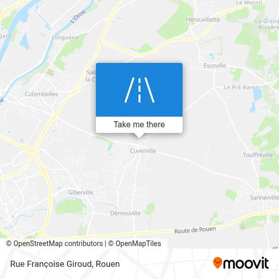 Rue Françoise Giroud map