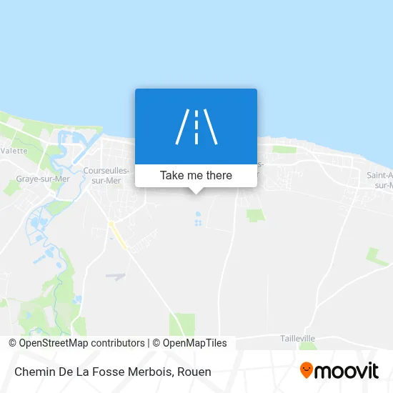 Chemin De La Fosse Merbois map