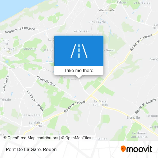 Pont De La Gare map