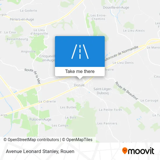 Avenue Leonard Stanley map