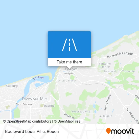 Boulevard Louis Pillu map