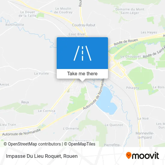 Impasse Du Lieu Roquet map
