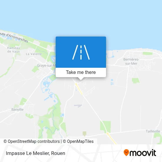 Impasse Le Meslier map