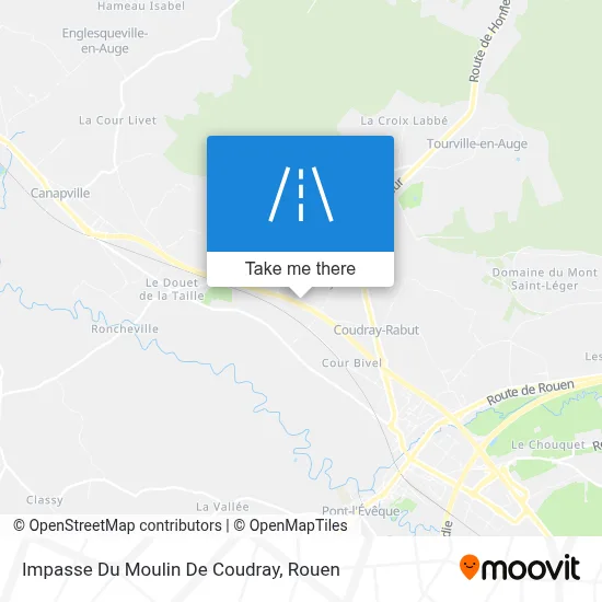 Impasse Du Moulin De Coudray map