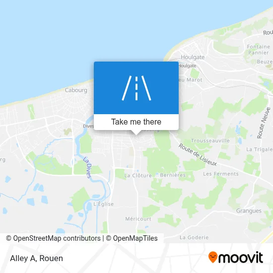 Allée A map