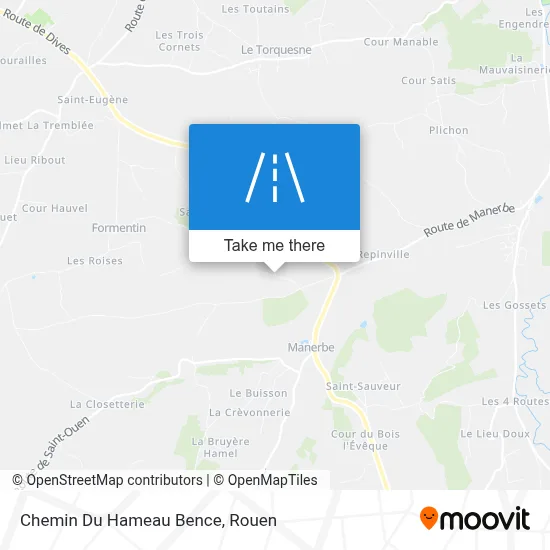 Chemin Du Hameau Bence map