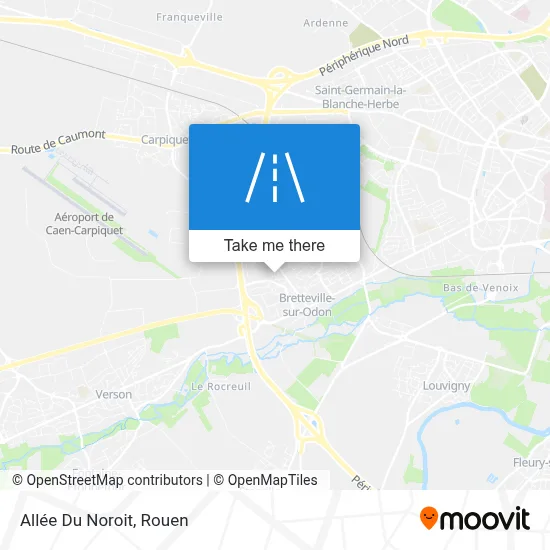 Allée Du Noroit map