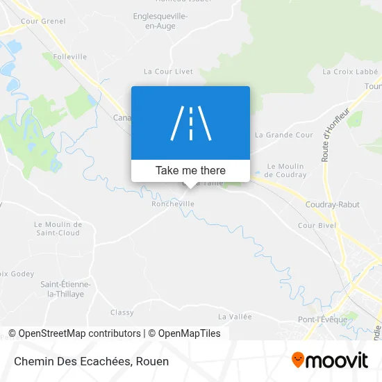 Chemin Des Ecachées map