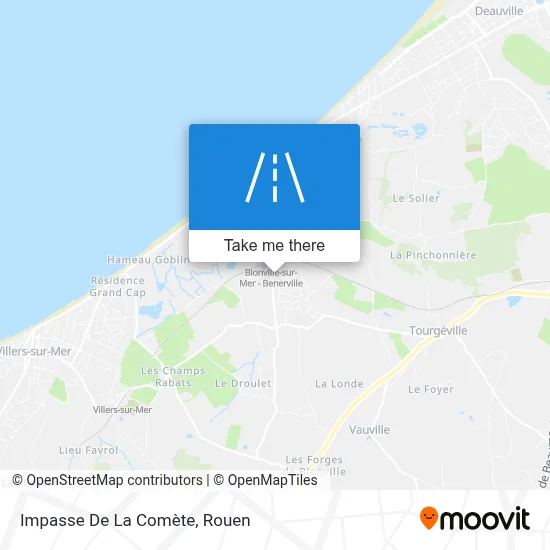 Impasse De La Comète map