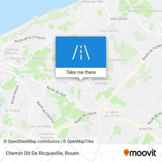 Chemin Dit De Ricqueville map