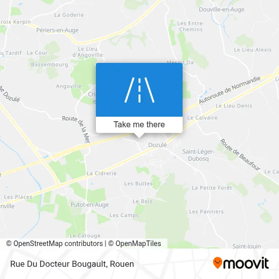 Rue Du Docteur Bougault map