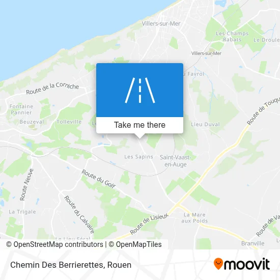 Chemin Des Berrierettes map