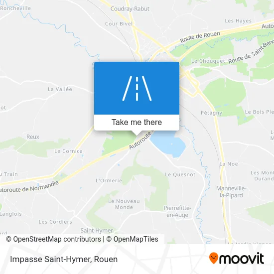 Impasse Saint-Hymer map