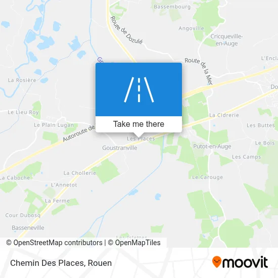 Chemin Des Places map