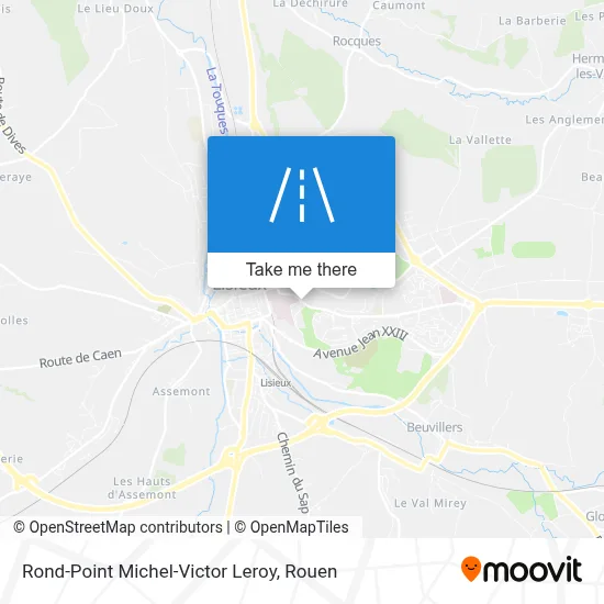 Rond-Point Michel-Victor Leroy map