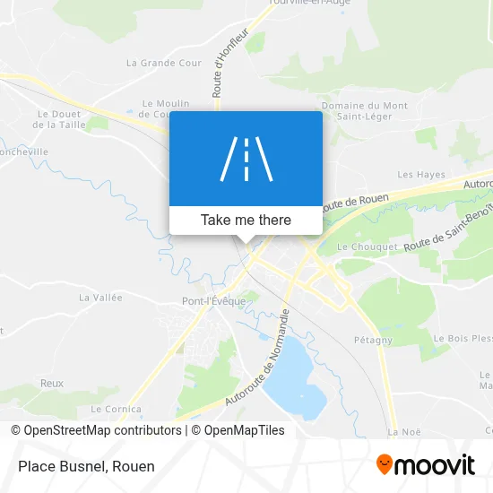 Place Busnel map