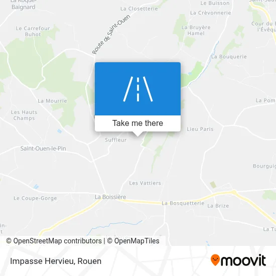 Impasse Hervieu map