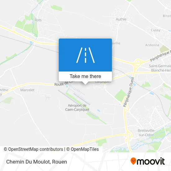 Chemin Du Moulot map