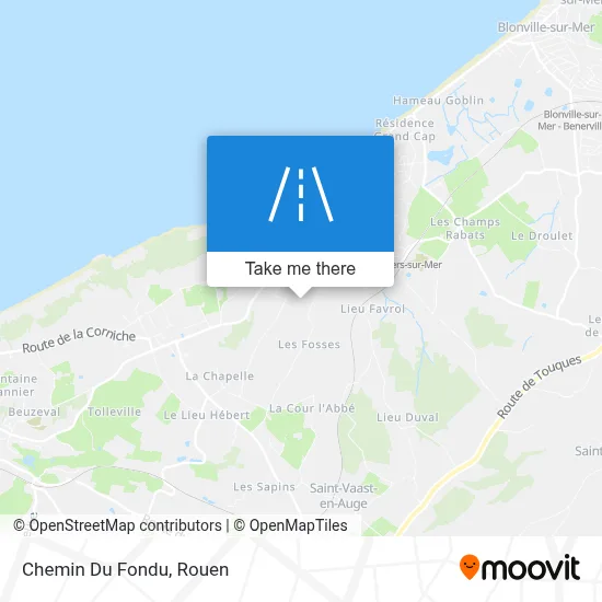 Mapa Chemin Du Fondu