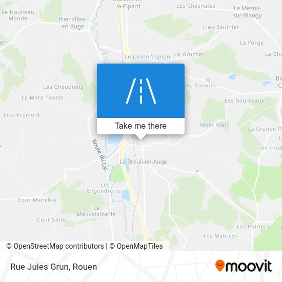 Rue Jules Grun map