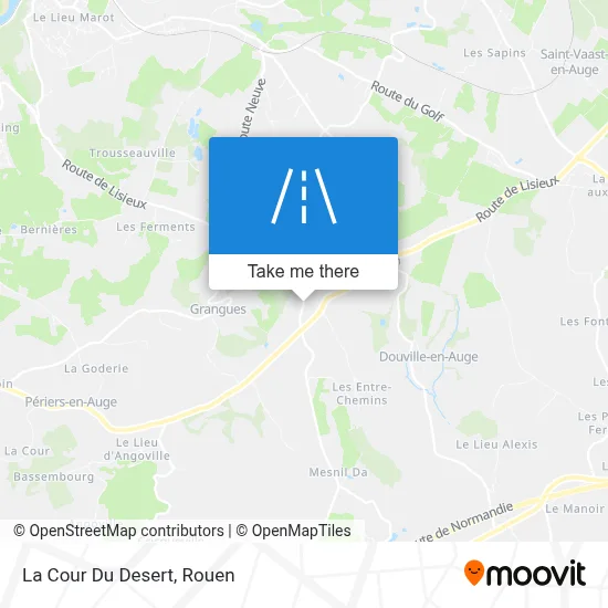 La Cour Du Desert map