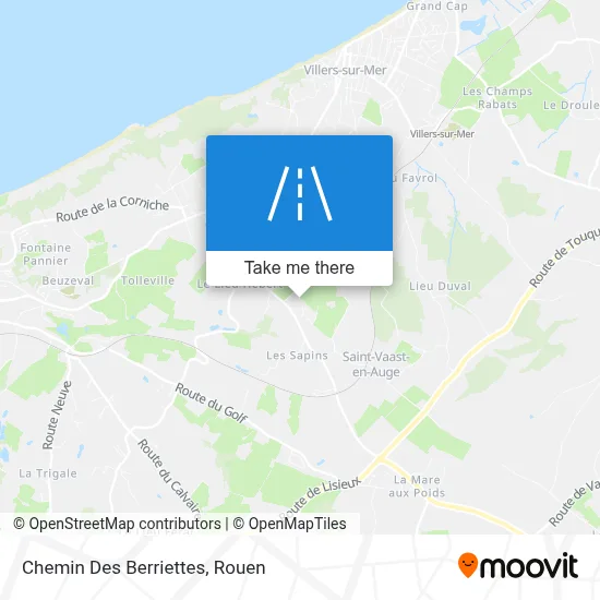 Chemin Des Berriettes map
