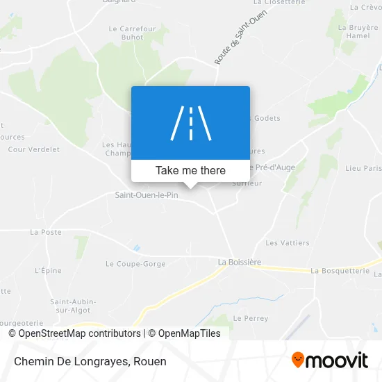Chemin De Longrayes map