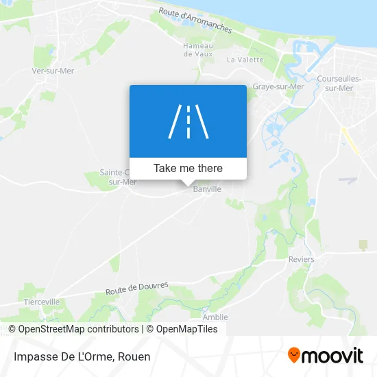 Impasse De L'Orme map
