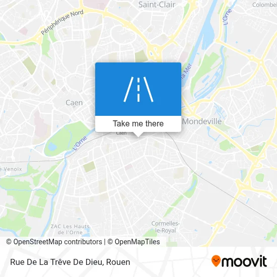 Rue De La Trêve De Dieu map