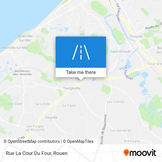 Rue La Cour Du Four map