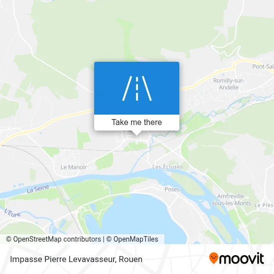 Impasse Pierre Levavasseur map