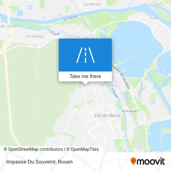 Impasse Du Souvenir map