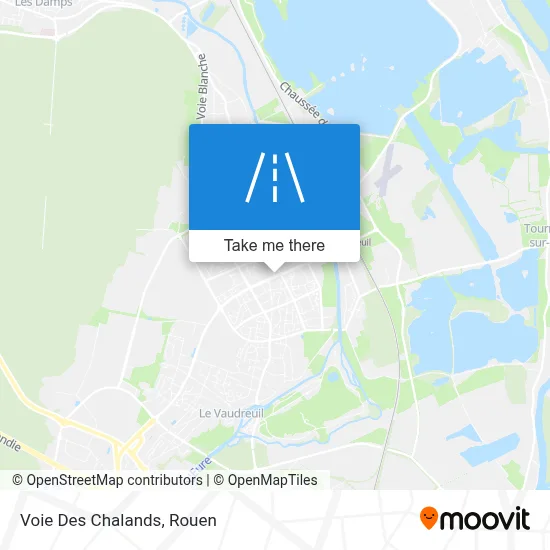 Voie Des Chalands map