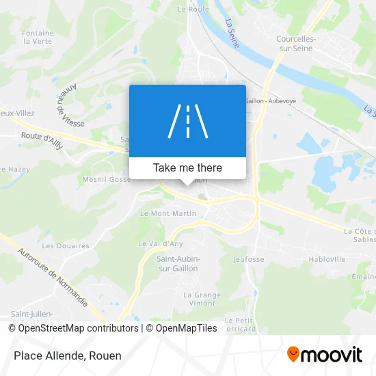 Mapa Place Allende