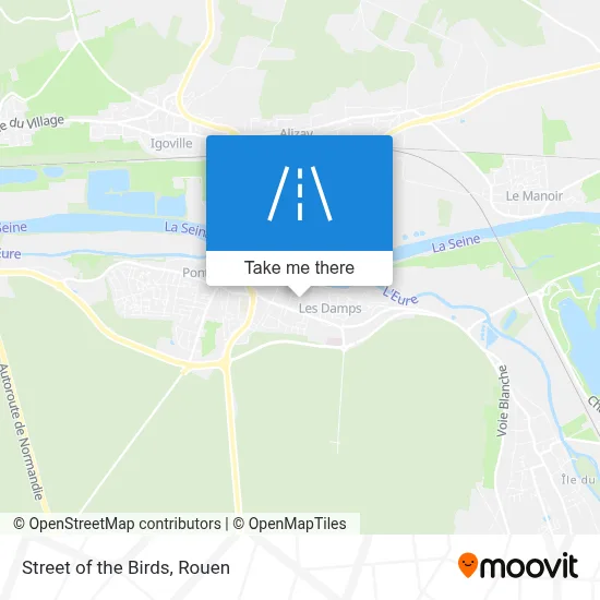 Rue Des Oiseaux map