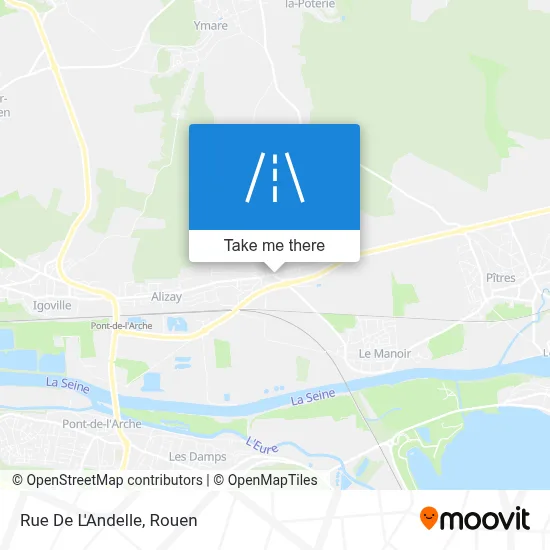 Rue De L'Andelle map