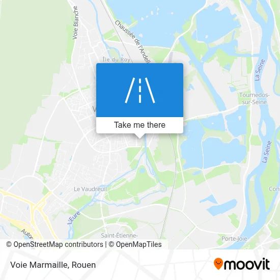 Voie Marmaille map