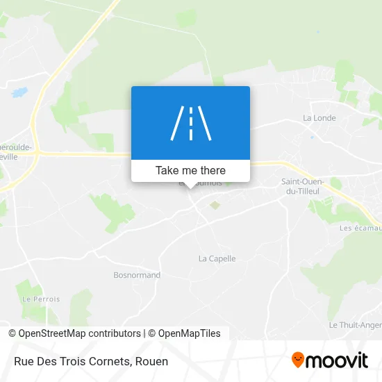 Rue Des Trois Cornets map