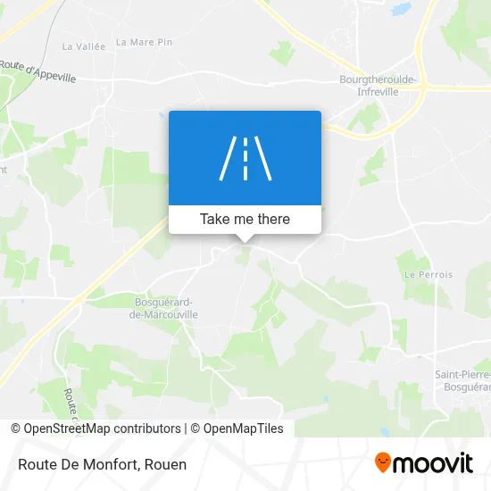 Route De Monfort map