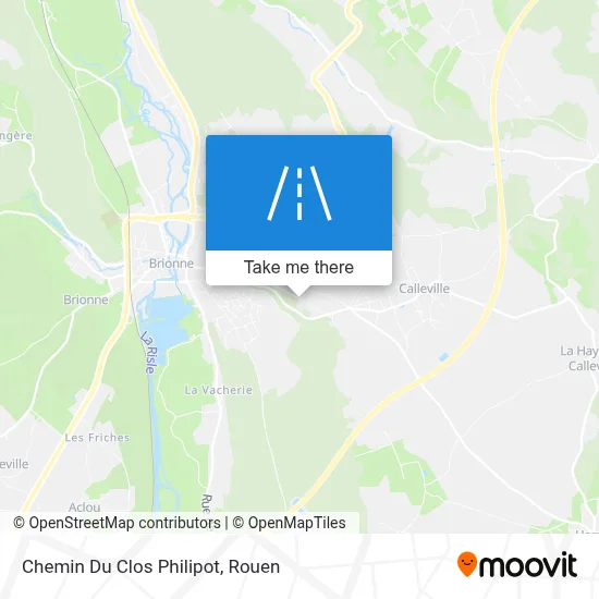 Chemin Du Clos Philipot map