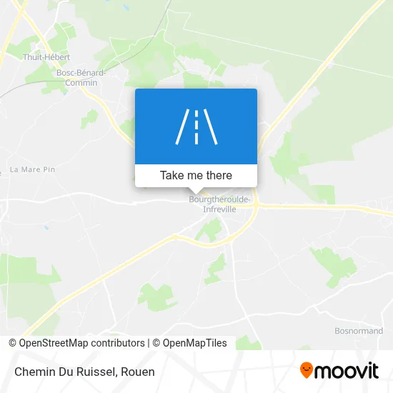 Mapa Chemin Du Ruissel