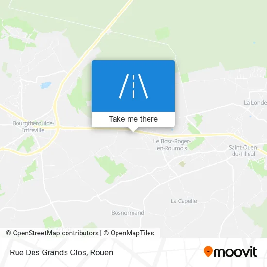 Rue Des Grands Clos map